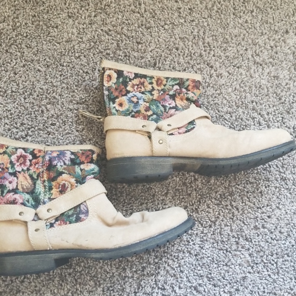 Roxy Girls Ankle Boots Size 8.5